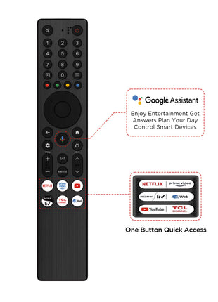 TCL 164 cm (65 inches) 4K UHD Smart QD-Mini LED Google TV 65Q6C 