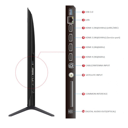 TCL 164 cm (65 inches) 4K UHD Smart QD-Mini LED Google TV 65Q6C 