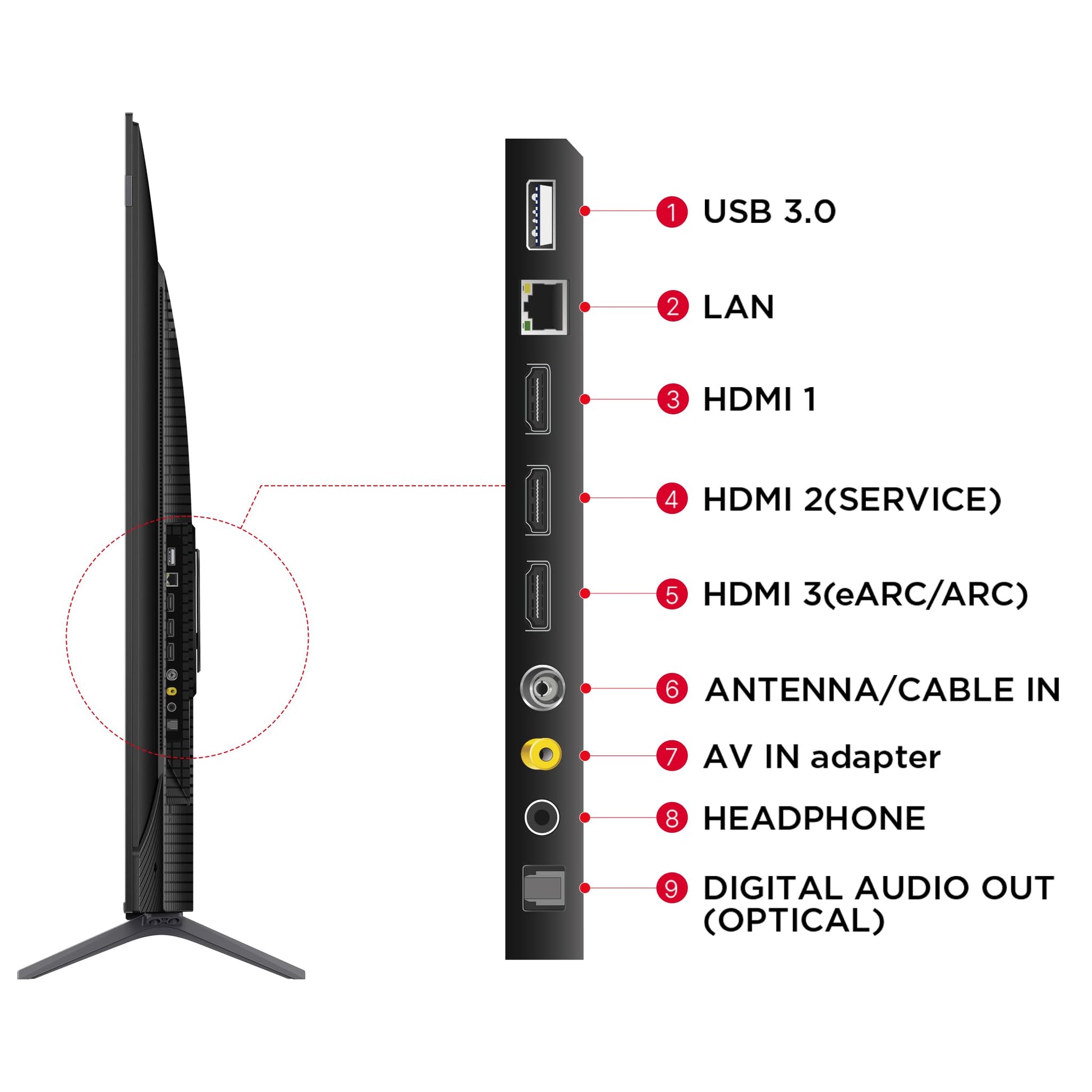 TCL 164 cm (65 inches) 4K Ultra HD Smart QLED Google TV 65C61B (Black) 