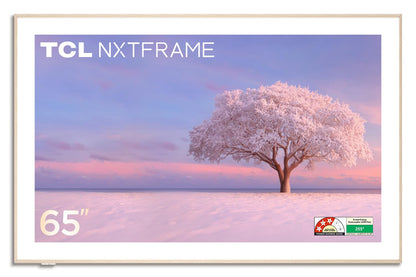 TCL 164 cm (65 inches) Frame Series 4K UHD Smart QLED Google TV 65A300W 