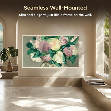 TCL 164 cm (65 inches) Frame Series 4K UHD Smart QLED Google TV 65A300W 