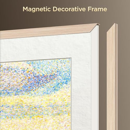 TCL 164 cm (65 inches) Frame Series 4K UHD Smart QLED Google TV 65A300W 