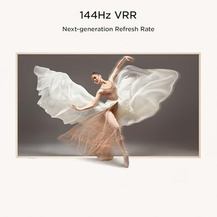 TCL 164 cm (65 inches) Frame Series 4K UHD Smart QLED Google TV 65A300W 