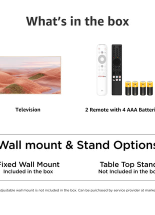 TCL 164 cm (65 inches) Frame Series 4K UHD Smart QLED Google TV 65A300W 