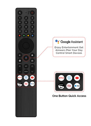 TCL 164 cm (65 inches) Metallic Bezel Less Series 4K Ultra HD Smart LED Google TV 65V6C (Black) 