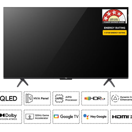 TCL 165 cm (65 inches) 4K Ultra HD Smart QLED Google TV 65P71K 
