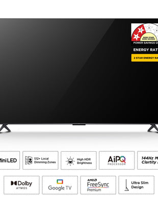 TCL 189 cm (75 inches) 4K UHD Smart QD-Mini LED Google TV 75Q6C 