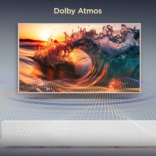 TCL 189 cm (75 inches) Frame Series 4K UHD Smart QLED Google TV 75A300W 