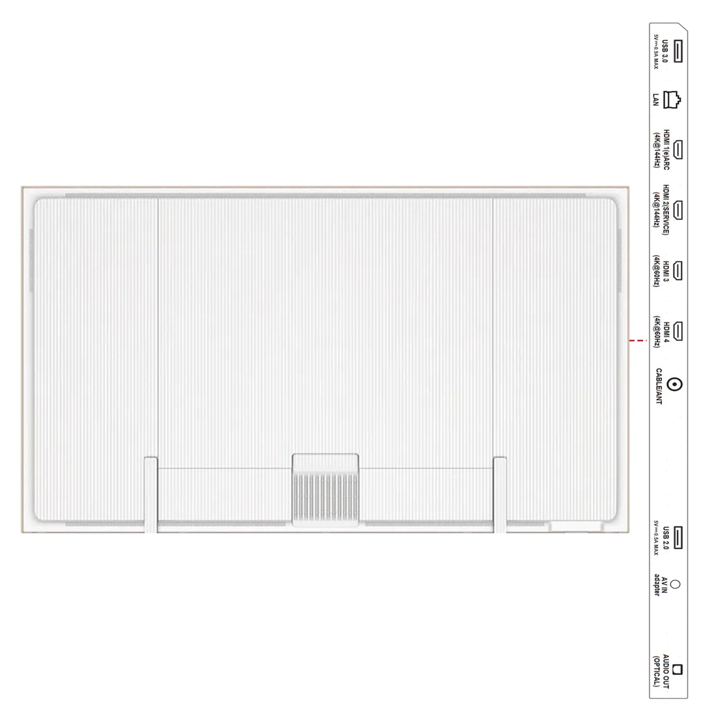 TCL 189 cm (75 inches) Frame Series 4K UHD Smart QLED Google TV 75A300W 
