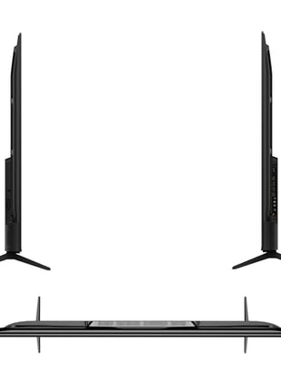 TCL 189 cm (75 inches) Metallic Bezel Less Series 4K Ultra HD Smart LED Google TV 75V6C (Black) 