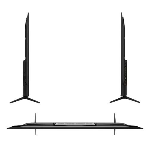 TCL 189 cm (75 inches) Metallic Bezel Less Series 4K Ultra HD Smart LED Google TV 75V6C (Black) 