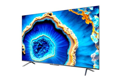 TCL 215 cm (85 inches) 4K Ultra HD Smart QD-Mini LED Google TV 85C755 (Black) 