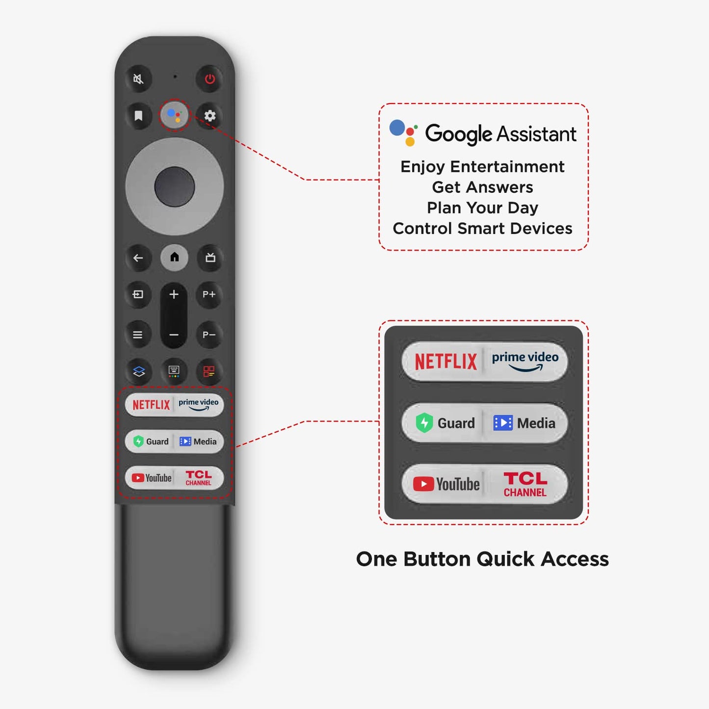 TCL 215 cm (85 inches) 4K Ultra HD Smart QD-Mini LED Google TV 85C755 (Black) 