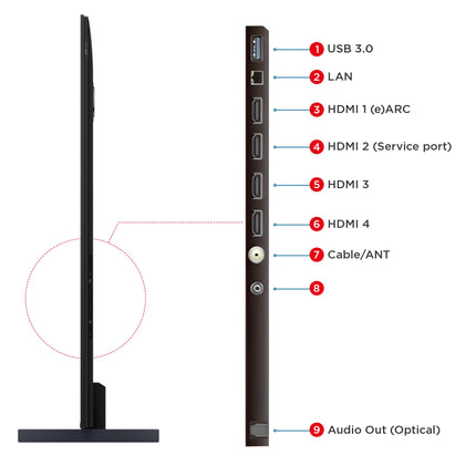 TCL 248 cm (98 inches) 4K Ultra HD Smart QLED Google TV 98P8K 