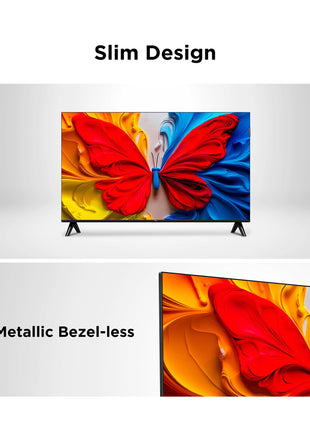 TCL 43S5K Television 43 Inch Smart TV QLED HDR 10 Google TV, Dolby Audio, Game Mode, Multiple Eye Care with Slim Design (2025 Model) 