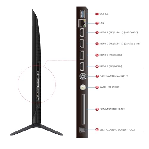 TCL 55Q6C 55 Inch 4K QD Mini LED Google TV Dolby Atmos 