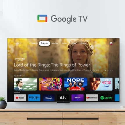 TCL 79.97 cm (32 inches) Metallic Bezel-Less S Series Full HD Smart LED Google TV 32S5500 (Black) 