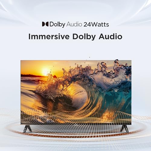 TCL 80 cms (32 inches) V5C Series Full HD Smart QLED Google TV 32V5C 