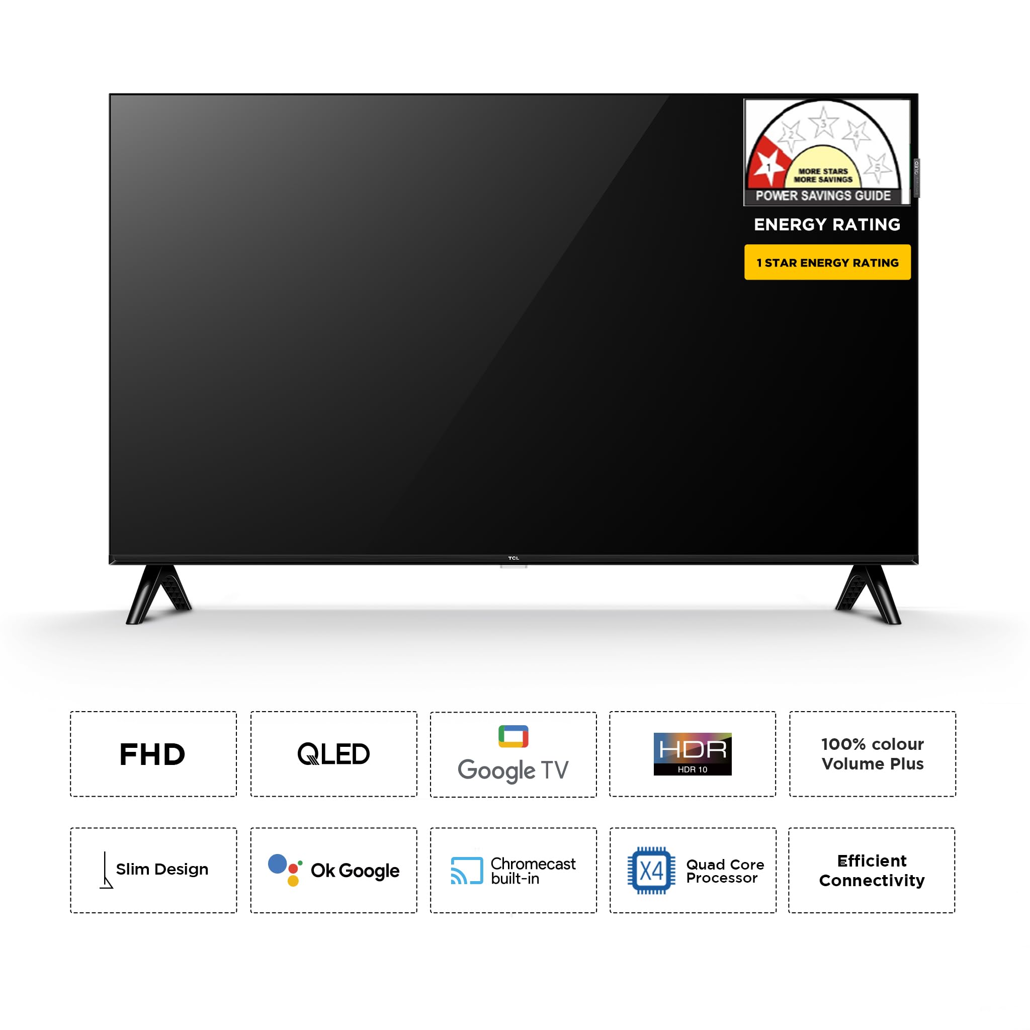 未開封未使用　TCL 32V5C 32インチ　Google TV　グーグルテレビ TCL 32V型 量子ドット FHD 液晶 テレビ 32V5C 2025年製 Google TV W