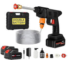 TEKCOOL Car Washer High Pressure Gun Cordless Portable Wireless Pressure Washer Gun 48V 12000mah High Pressure Water Gun for Car Wash Bike Washing Cleaning| Adjustable Nozzle and 5M Hose Pipe 