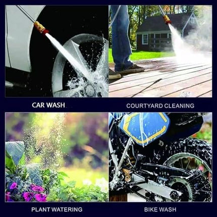 TEKCOOL Car Washer High Pressure Gun Cordless Portable Wireless Pressure Washer Gun 48V 12000mah High Pressure Water Gun for Car Wash Bike Washing Cleaning| Adjustable Nozzle and 5M Hose Pipe 