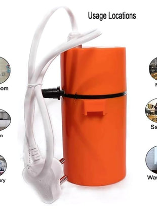 TEKCOOL Geyser Water Heater 𝐋𝐈𝐌𝐈𝐓𝐄𝐃 𝐖𝐈𝐓𝐇 𝟏𝟓 𝐘𝐄𝐀𝐑𝐒 𝐖𝐀𝐑𝐑𝐀𝐍𝐓𝐘 Auto Cut Off Portable Instant Water Heater/Geyser for Kitchen, Bathroom, Office, Restaurant, Saloon & Parlor, 