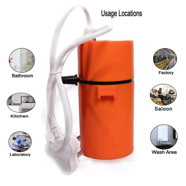 TEKCOOL Geyser Water Heater 𝐋𝐈𝐌𝐈𝐓𝐄𝐃 𝐖𝐈𝐓𝐇 𝟏𝟓 𝐘𝐄𝐀𝐑𝐒 𝐖𝐀𝐑𝐑𝐀𝐍𝐓𝐘 Auto Cut Off Portable Instant Water Heater/Geyser for Kitchen, Bathroom, Office, Restaurant, Saloon & Parlor, 