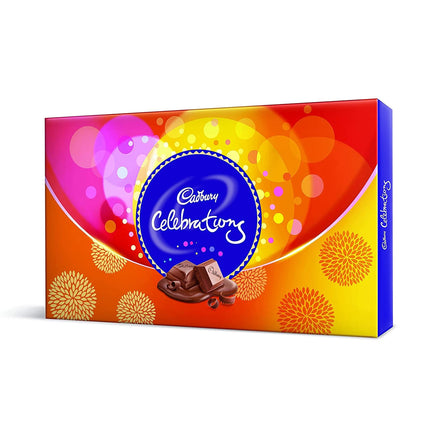 TIED RIBBONS Rakhi For Brother Chocolates Combo With Gift - Set Of 2 Premium Rakhi With Chocolates Pack Mini Greeting Card And Roli Chawal - Rakhi Gift For Brother, 250 Gram 