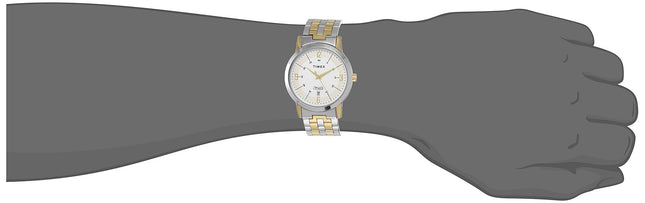 TIMEX Classics Analog Silver Dial Men's Watch - TW000T120 