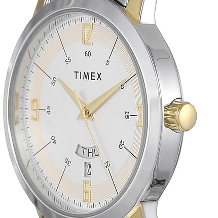 TIMEX Classics Analog Silver Dial Men's Watch - TW000T120 