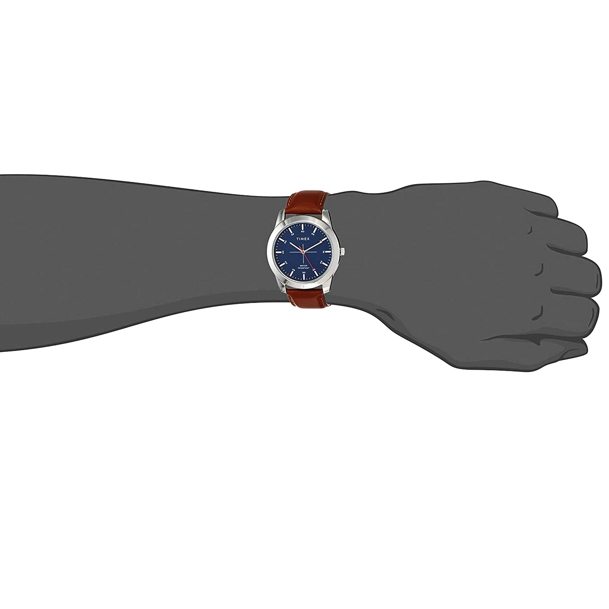 TIMEX Men's Analog Watch -Blue, TW00ZR262E 