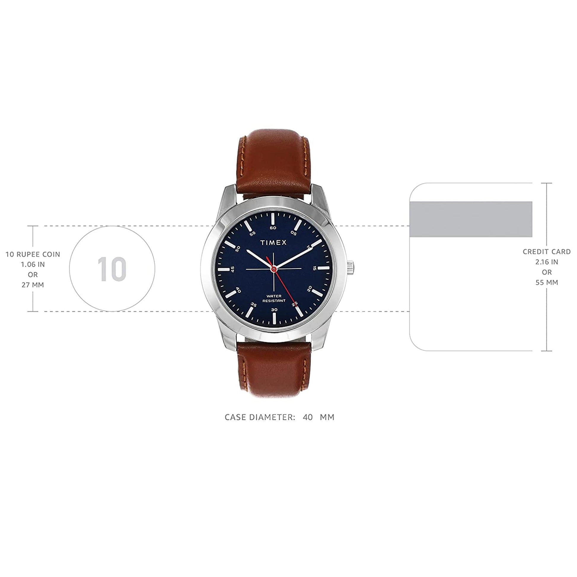 TIMEX Men's Analog Watch -Blue, TW00ZR262E 