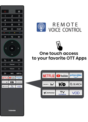 TOSHIBA 100 cm (40 inches) V Series HD Ready Smart LED TV 40V35RP (Black) 