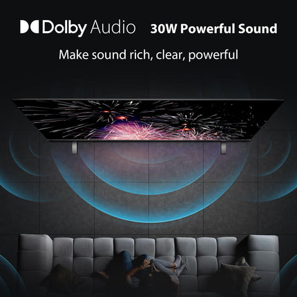 TOSHIBA 108 cm (43 inches) E38RP Series Full HD Ready Smart QLED Google TV 43E38RP 