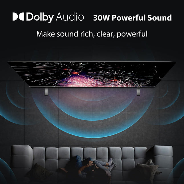 TOSHIBA 108 cm (43 inches) E38RP Series Full HD Ready Smart QLED Google TV 43E38RP 