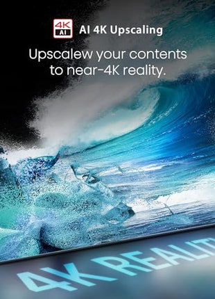 TOSHIBA 139 cm (55 inches) C450ME Series 4K Ultra HD Smart QLED TV 55C450ME (Silver) 