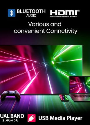 TOSHIBA 139 cm (55 inches) C450ME Series 4K Ultra HD Smart QLED TV 55C450ME (Silver) 