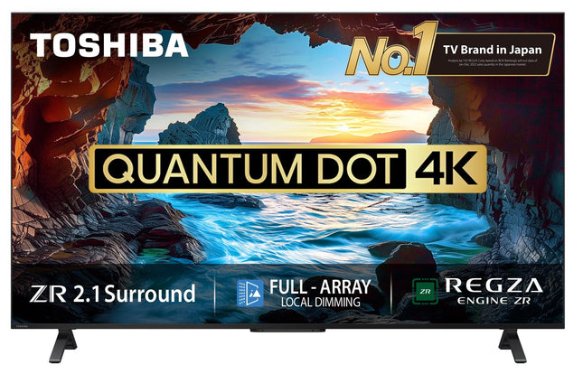 TOSHIBA 139 cm (55 inches) M550NP Series 4K Ultra HD Smart QLED Google TV 55M550NP 