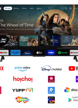 TOSHIBA 139 cm (55 inches) M550NP Series 4K Ultra HD Smart QLED Google TV 55M550NP 