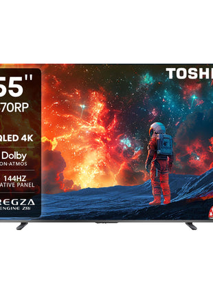 TOSHIBA 139 cm (55 inches) Z570RP Series 4K Ultra HD Smart QLED TV 55Z570RP 