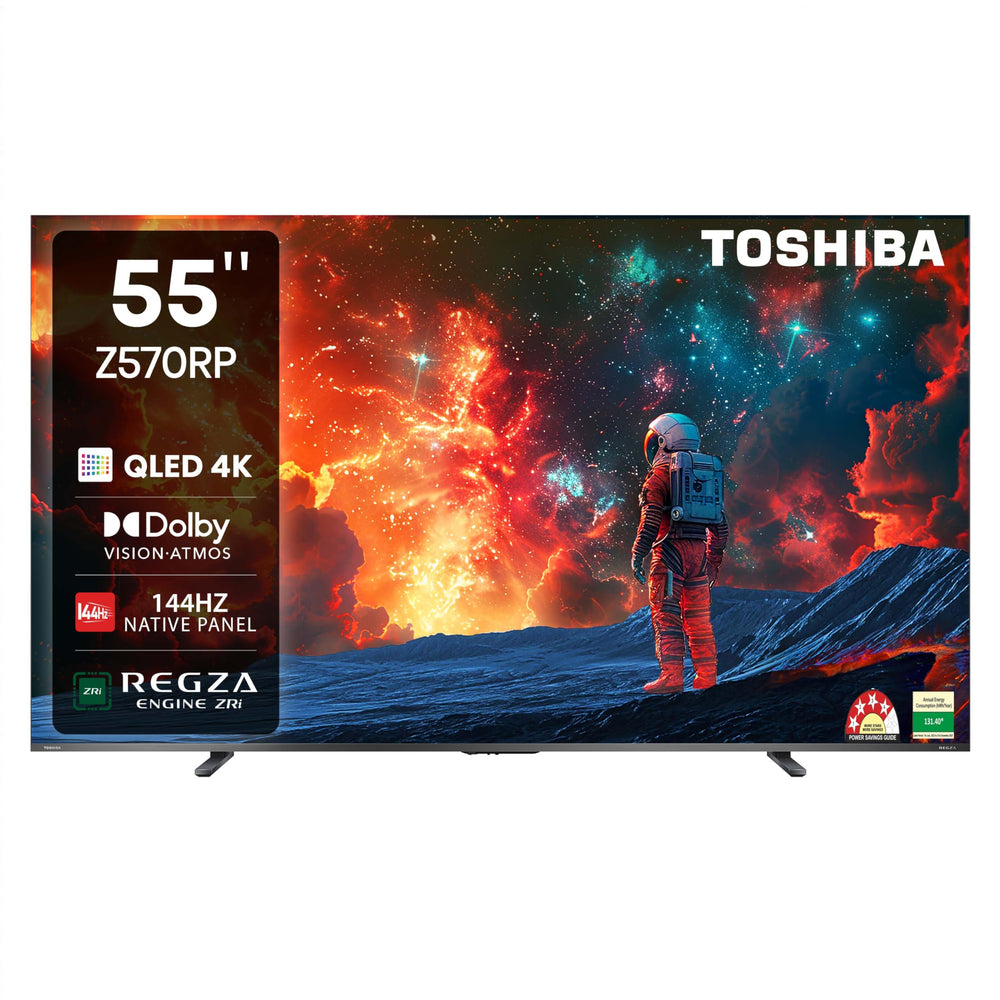 TOSHIBA 139 cm (55 inches) Z570RP Series 4K Ultra HD Smart QLED TV 55Z570RP