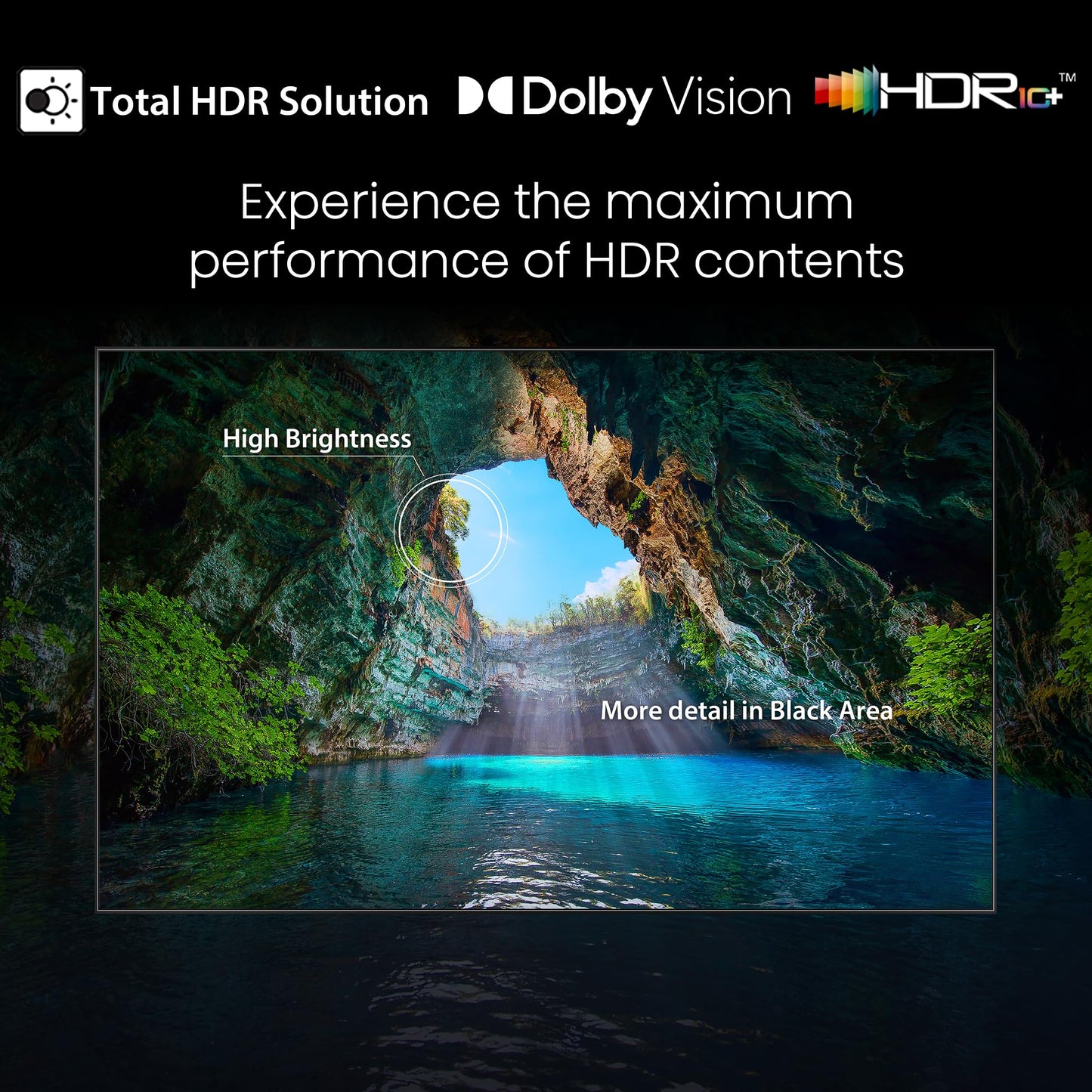 TOSHIBA 164 cm (65 inches) M450RP Series 4K Ultra HD Smart QLED TV 65M450RP (Black) 
