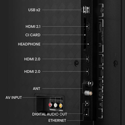 TOSHIBA 164 cm (65 inches) M450RP Series 4K Ultra HD Smart QLED TV 65M450RP (Black) 