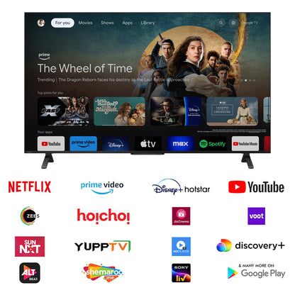 TOSHIBA 164 cm (65 inches) M550NP Series 4K Ultra HD Smart QLED Google TV 65M550NP 
