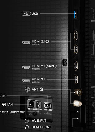 TOSHIBA 164 cm (65 inches) Z770RP Series 4K Ultra HD Smart MiniLED QLED TV 65Z770RP (Black) 