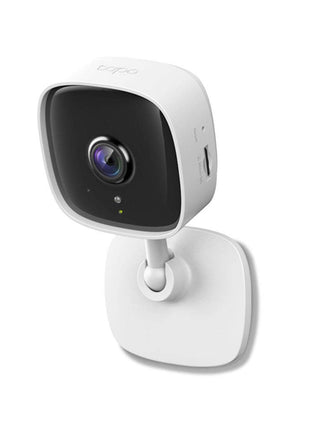 TP-Link Tapo 2MP 1080p Full HD Home Security Wi-Fi Smart Camera| Alexa Enabled| 2-Way Audio| Night Vision| Motion Detection| Sound and Light Alarm| Indoor CCTV (Tapo C100) White 
