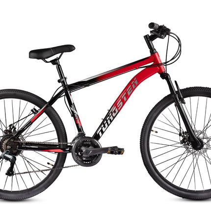 TUNGSTEN - Urban Mount 21 Speed | 21 Gears | 27.5 INCH Mountain Bike | HITENSILE Steel Frame | Dual DISC Brake | Ideal for 12+ Years | Ideal for 5.4FT to 5.8FT | Unisex 