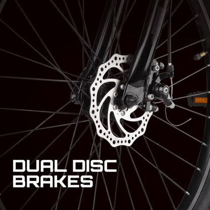 TUNGSTEN - Urban Mount 21 Speed | 21 Gears | 27.5 INCH Mountain Bike | HITENSILE Steel Frame | Dual DISC Brake | Ideal for 12+ Years | Ideal for 5.4FT to 5.8FT | Unisex 