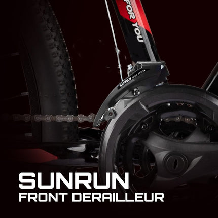 TUNGSTEN - Urban Mount 21 Speed | 21 Gears | 27.5 INCH Mountain Bike | HITENSILE Steel Frame | Dual DISC Brake | Ideal for 12+ Years | Ideal for 5.4FT to 5.8FT | Unisex 