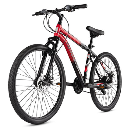TUNGSTEN - Urban Mount 21 Speed | 21 Gears | 27.5 INCH Mountain Bike | HITENSILE Steel Frame | Dual DISC Brake | Ideal for 12+ Years | Ideal for 5.4FT to 5.8FT | Unisex 
